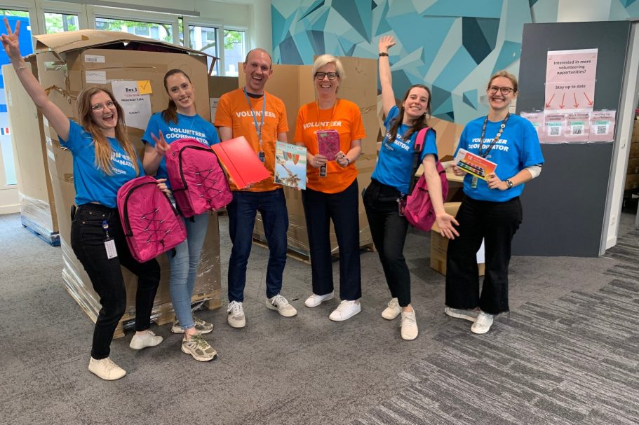Team von Corporate Volunteers